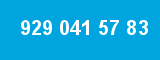 929 041 57 83 929 041 57 83